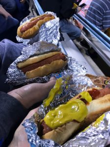 hot dogs at cashman